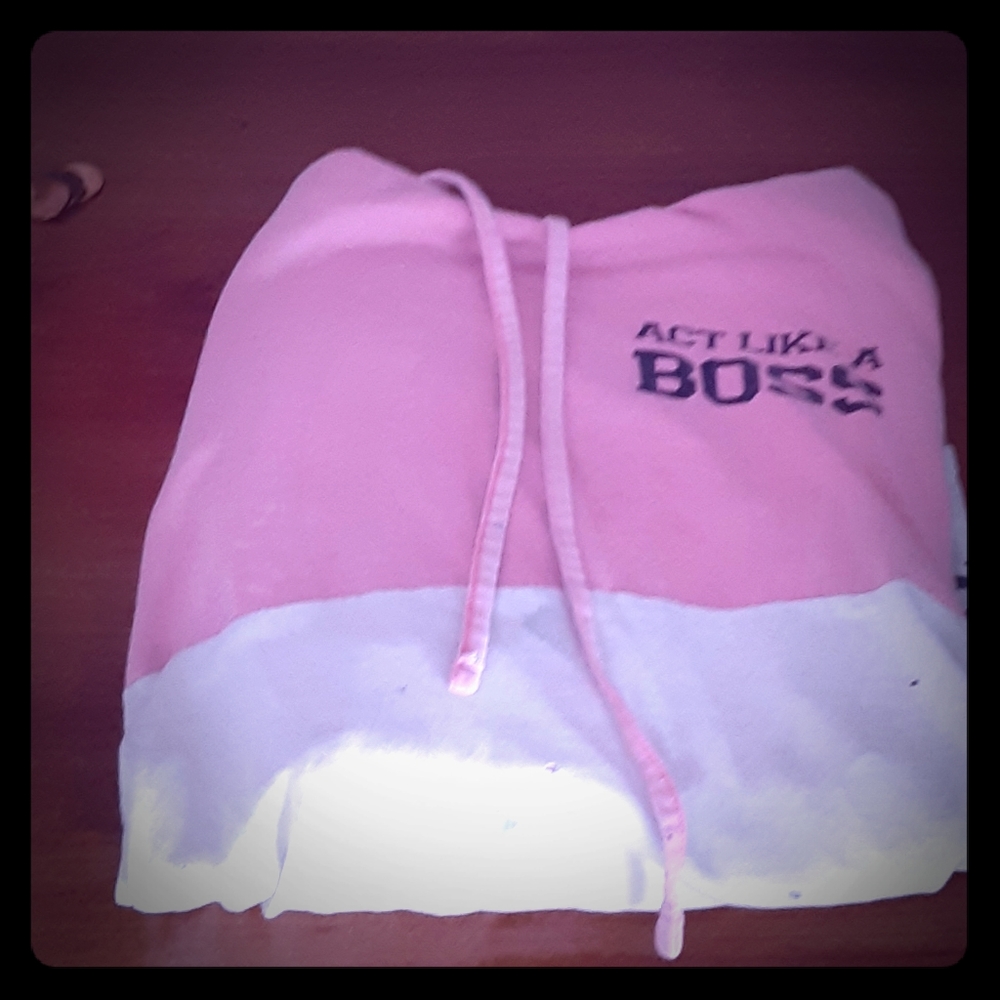 Girls "act like a boss" Long sleeve